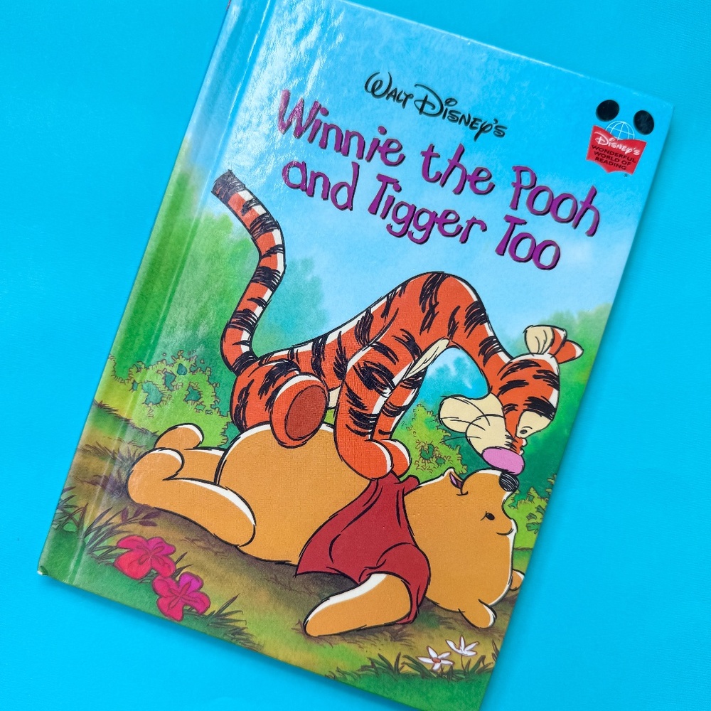 3/$15 Disney's Winnie the Pooh and Tigger Too, Nostalgic 1996 Children's Book